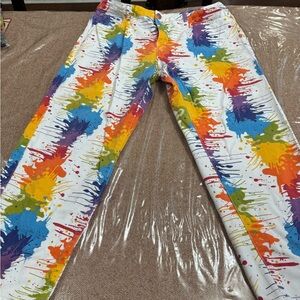Colorful Splash Women's straight leg  Jeans